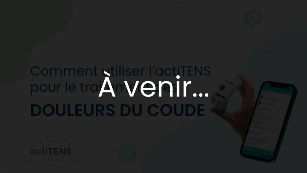 Douleurs du coude : vidéo à venir