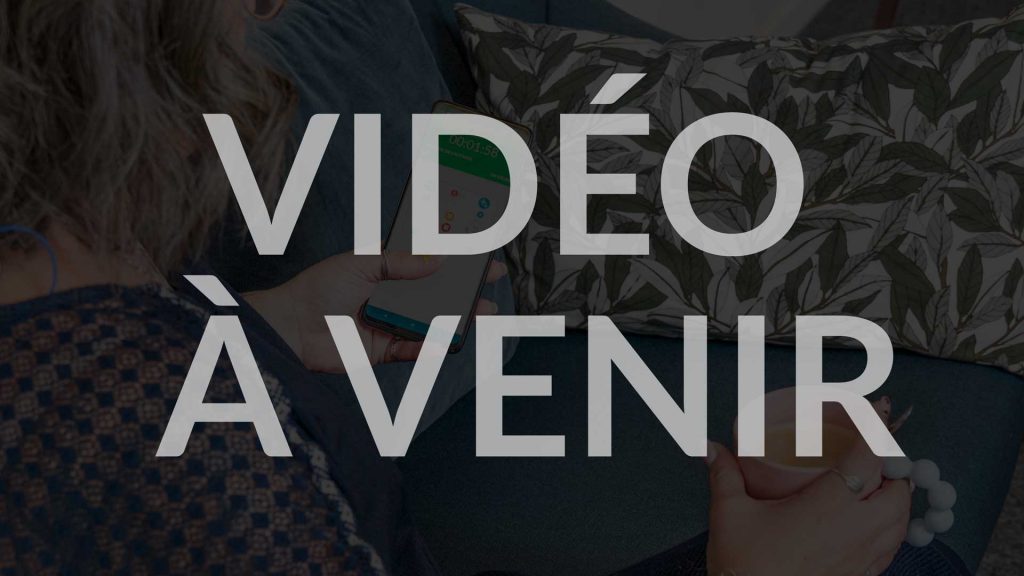 Vidéo à venir