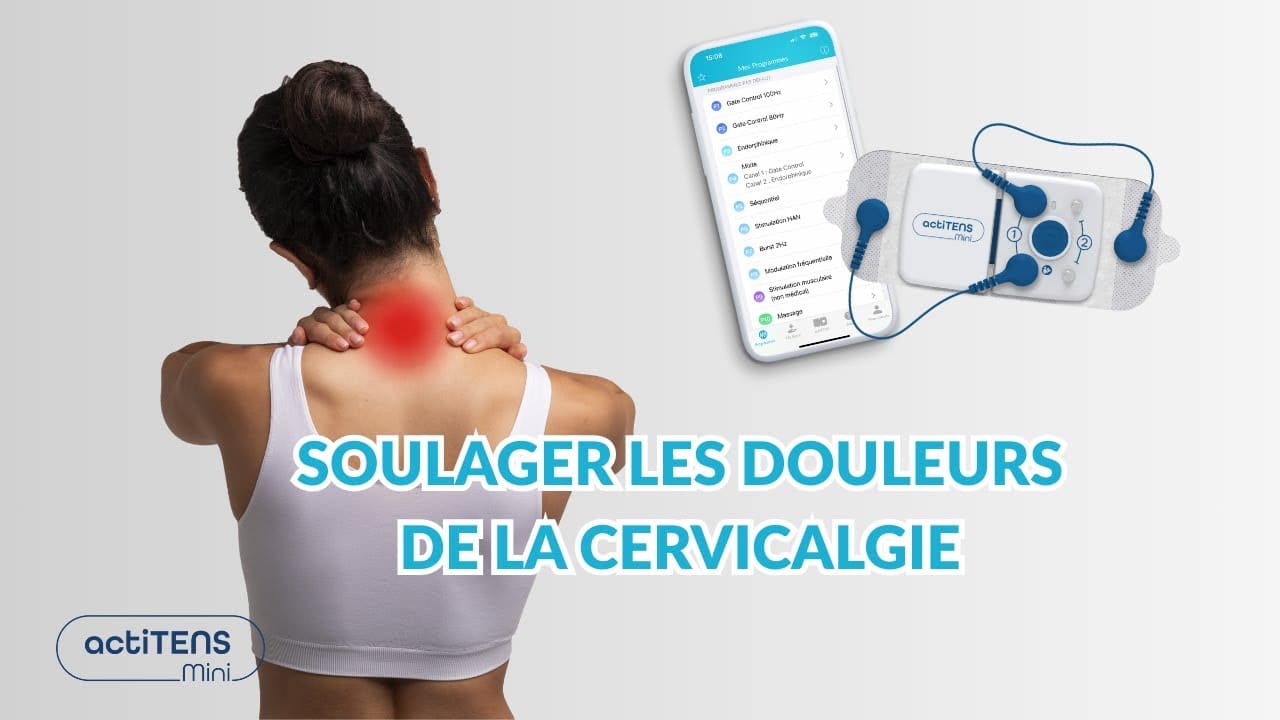 Vidéo traitement de la cervicalgie avec actiTENS Mini