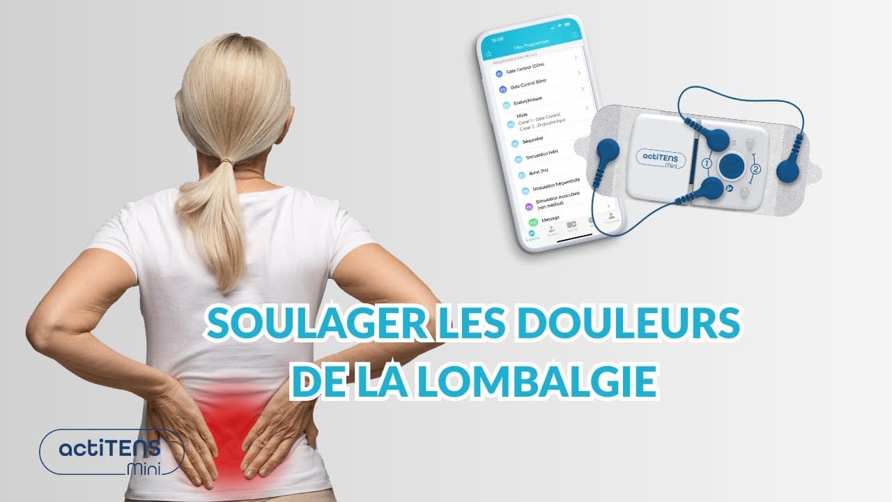 Vidéo traitement de la Lombalgie avec actiTENS Mini